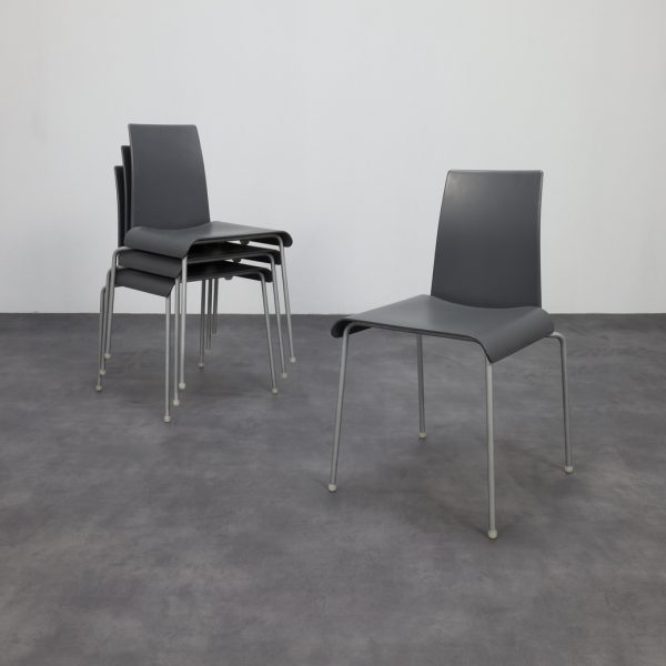 4x Dining Chair Tama Uwe Fischer B&B Italia, 1990s (set price)