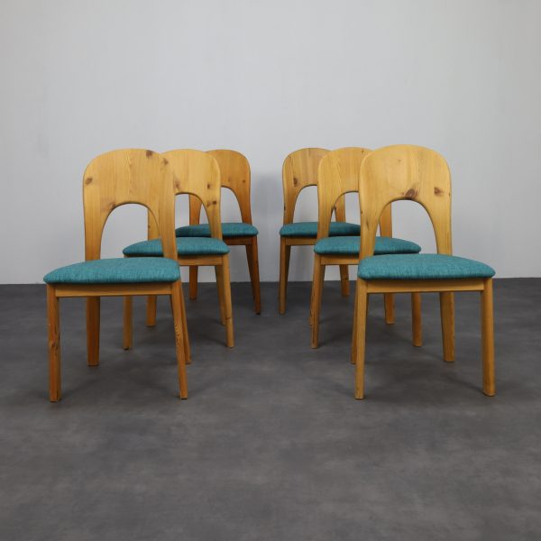 6x Dining chair Niels Koefoed NEW upholstery (set price)