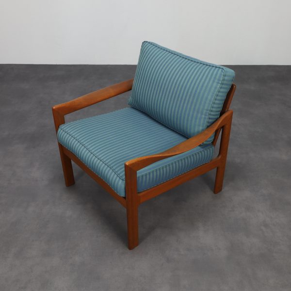 2x Lounge Chair by Illum Wikkelsö for Niels Eilersen, 1960s (set price) - Image 8