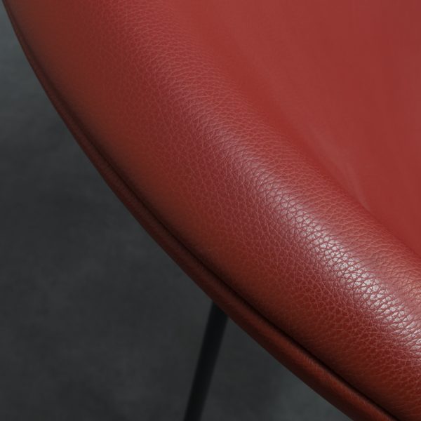 Leather Orange Slice Lounge Chair Pierre Paulin Artifort - Image 7