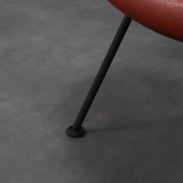 Leather Orange Slice Lounge Chair Pierre Paulin Artifort - Image 8