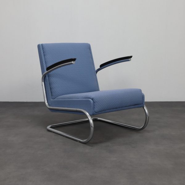 Bauhaus Lounge ChairS411  by W.H. Gispen for Mücke Melder, 1960s